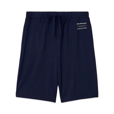 GELATO PIQUE x JOEL ROBUCHON Homme Cool Touch Sensation One Point Shorts "Navy"