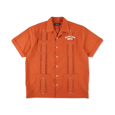 WIND AND SEA Cuba S/S Shirt "Dark Orange"