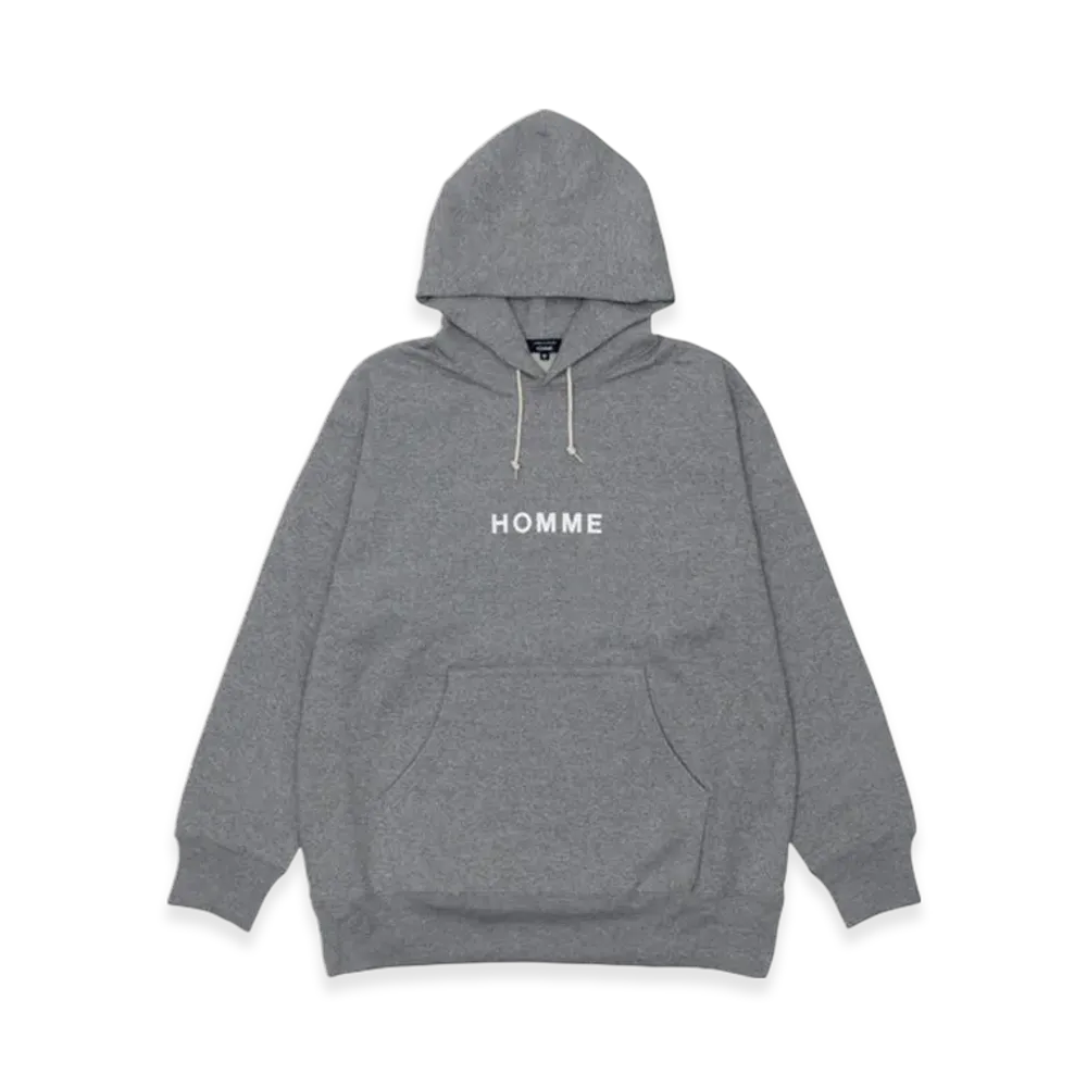 COMME des GARCONS HOMME Cotton Terry Cloth Garment Print T-Shirts "Top Grey"