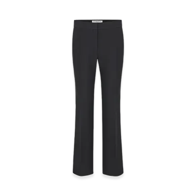 Dior Women's Straight-Cut Pants Wool Silk "Black"