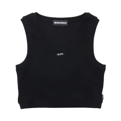 GOD SELECTION XXX Short Tank Top GXL-S24-CS-04 "Black"
