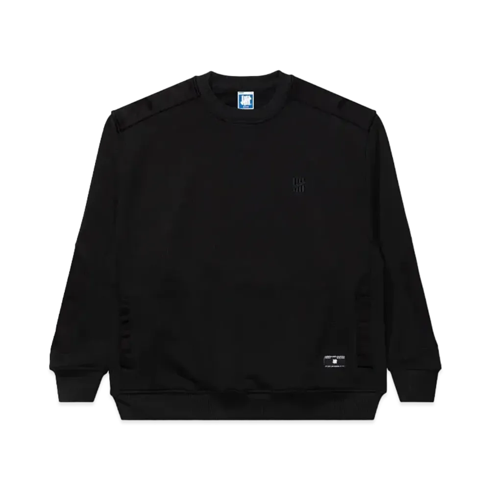 UNDEFEATED Military Crewneck "Black"