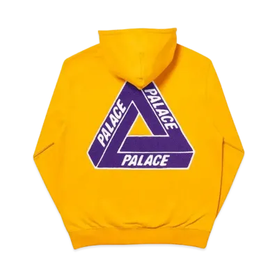 PALACE Tri-Chenille Hood "Yellow"