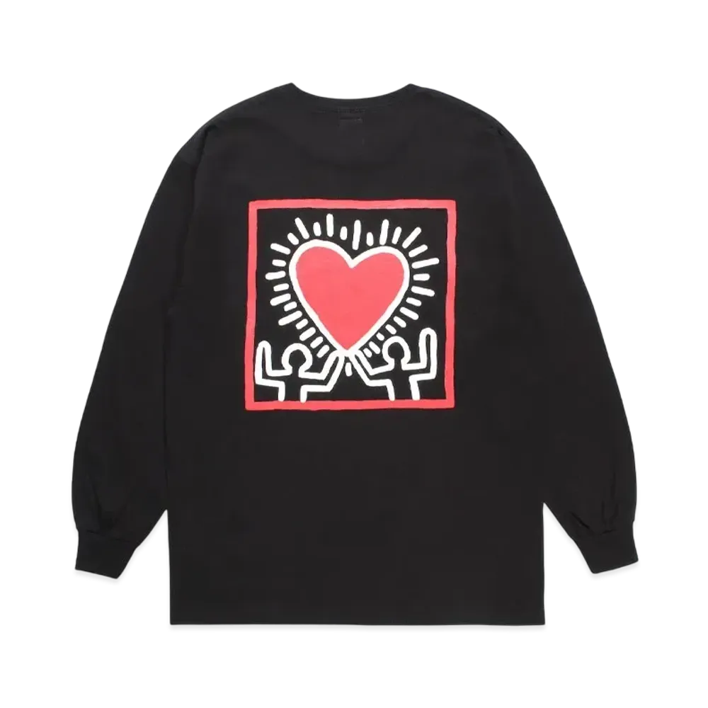 WACKO MARIA x Keith Haring Long Sleeve T-Shirt "Black"