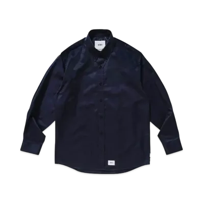 WTAPS BD L/S Cotto Twill "Navy"