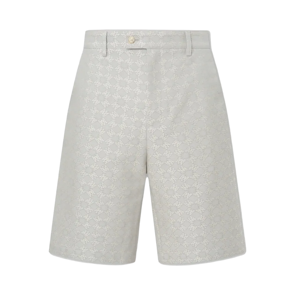AMIRI Ma Quad Jacquard Short "Dusty Blue"