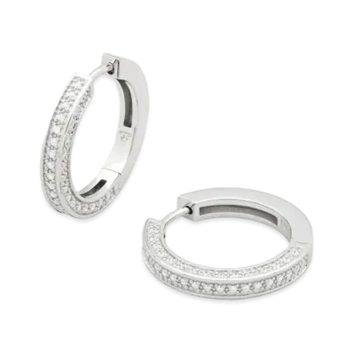 TOMWOOD Nova Hoops Medium "Silver"