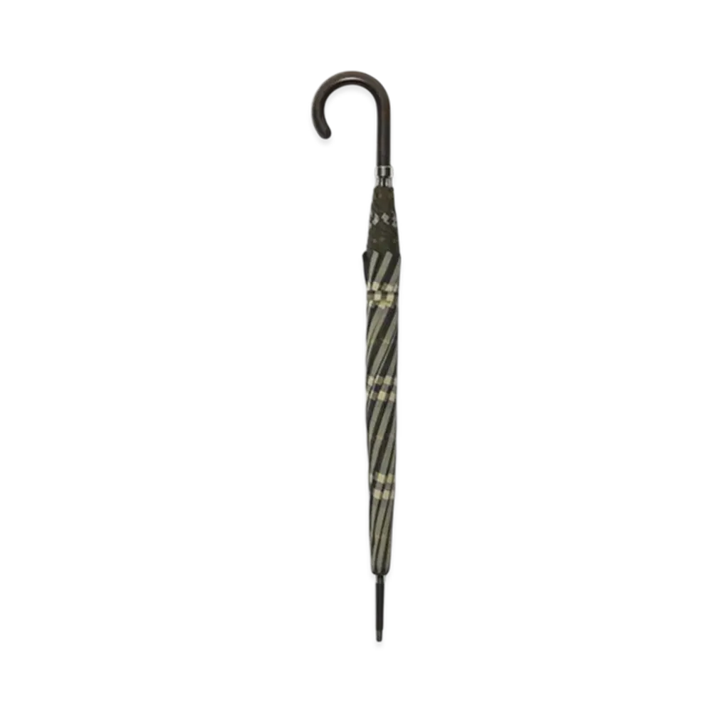 Burberry Check Nylon Cotton Umbrella "Heath"