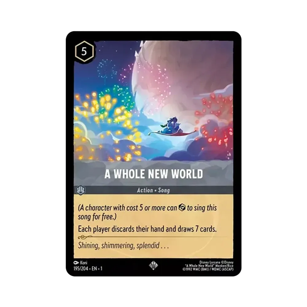 A Whole New World SR[195/204-EN-1](The First Chapter) [English Ver.]