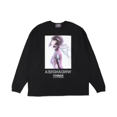WIND AND SEA x Ghost In The Shell Sac_2045 Reflection L/S T Shirt "Black"