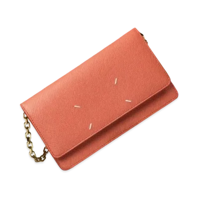 Maison Margiela Recicla Chain Wallet "Mango"