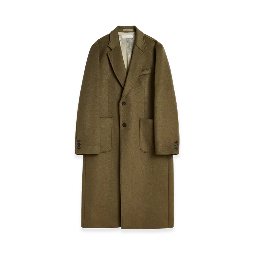 OUR LEGACY Robe Overcoat "Disruptive Moss Kilo Melton"