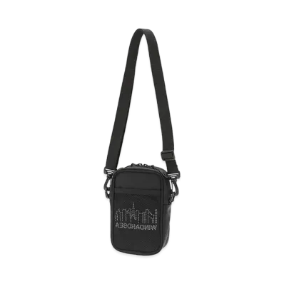WIND AND SEA x Manhattan Portage Shoulder Pouch "Black"