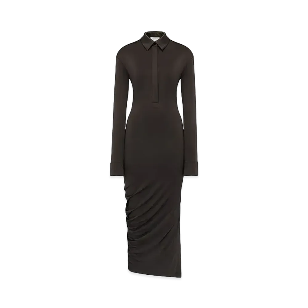 Alexander McQUEEN Fitted Shirt Dress "Ebony"