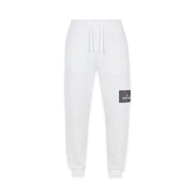 Stone Island 66762 Institutional Two Print Regular Fit Jogger Pants - 24SS "White"