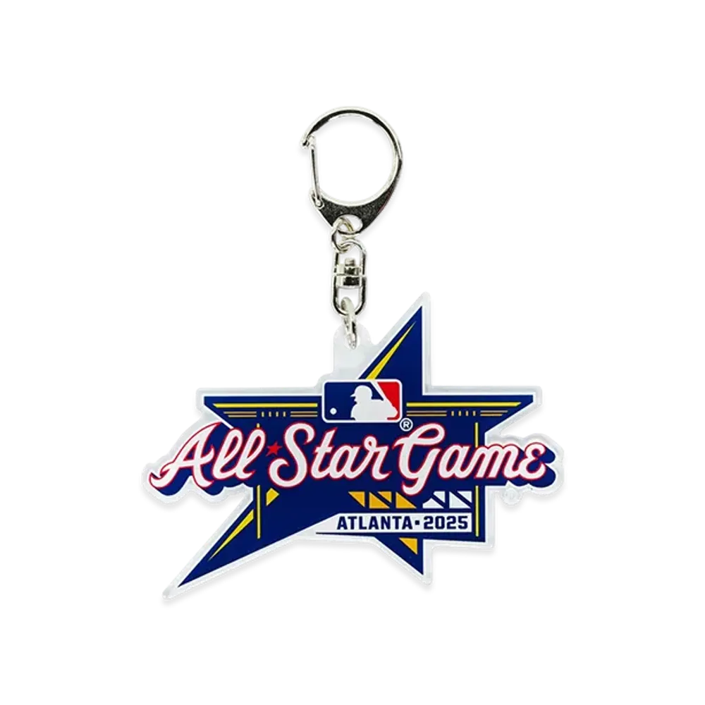 MLB Fanatics 2025 MLB All-Star Game Logo Acrylic Keychain "Blue"
