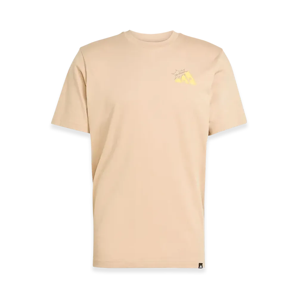 adidas Food Grilled Cheese Graphic T-Shirt "Warm Sandstone"