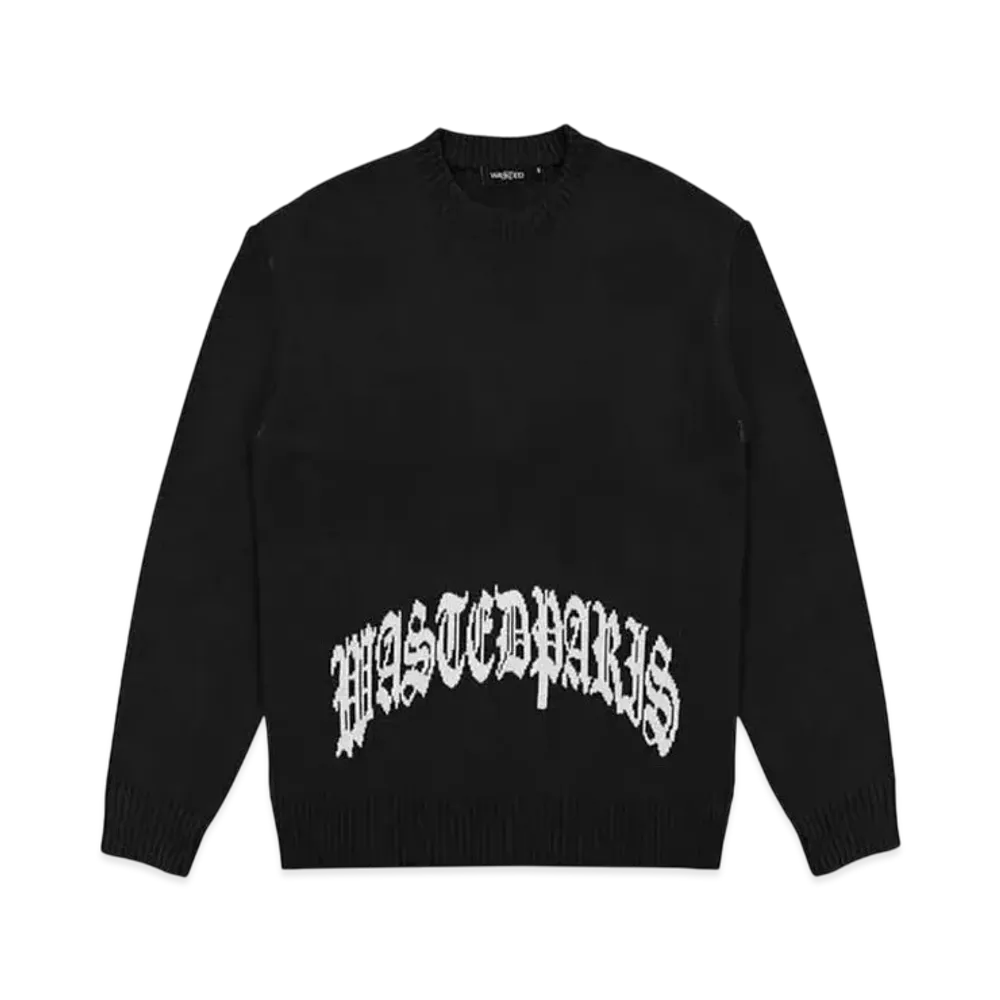 WASTED PARIS Sweater Reverse Kingdom "Black"