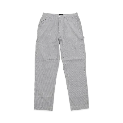 Stussy Seersucker Work Pant "Black Stripe"