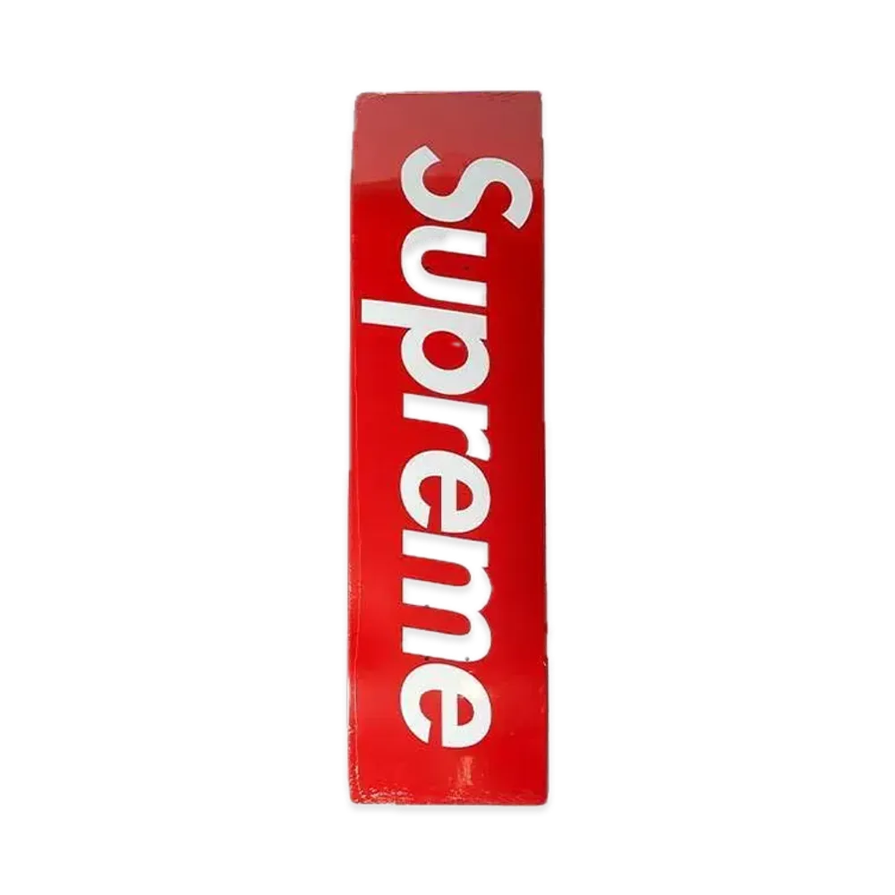 Supreme Uncut Box Logo Skateboard "Red"