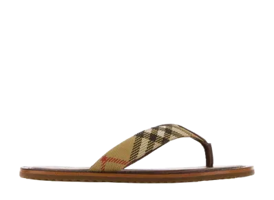 Burberry Women's Pavillon Slides "Checked"