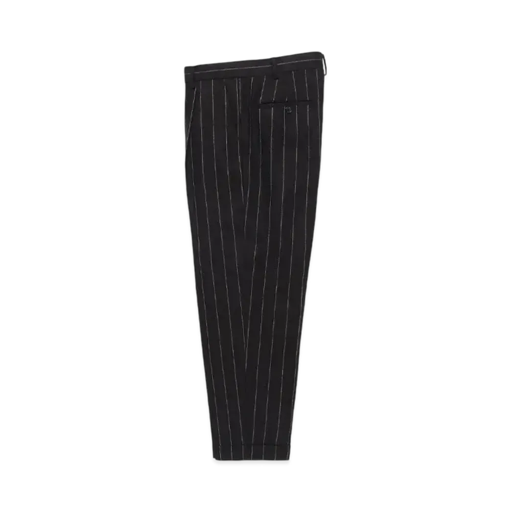 WACKO MARIA x DORMEUIL Pleated Trousers (Type-1) "Black"