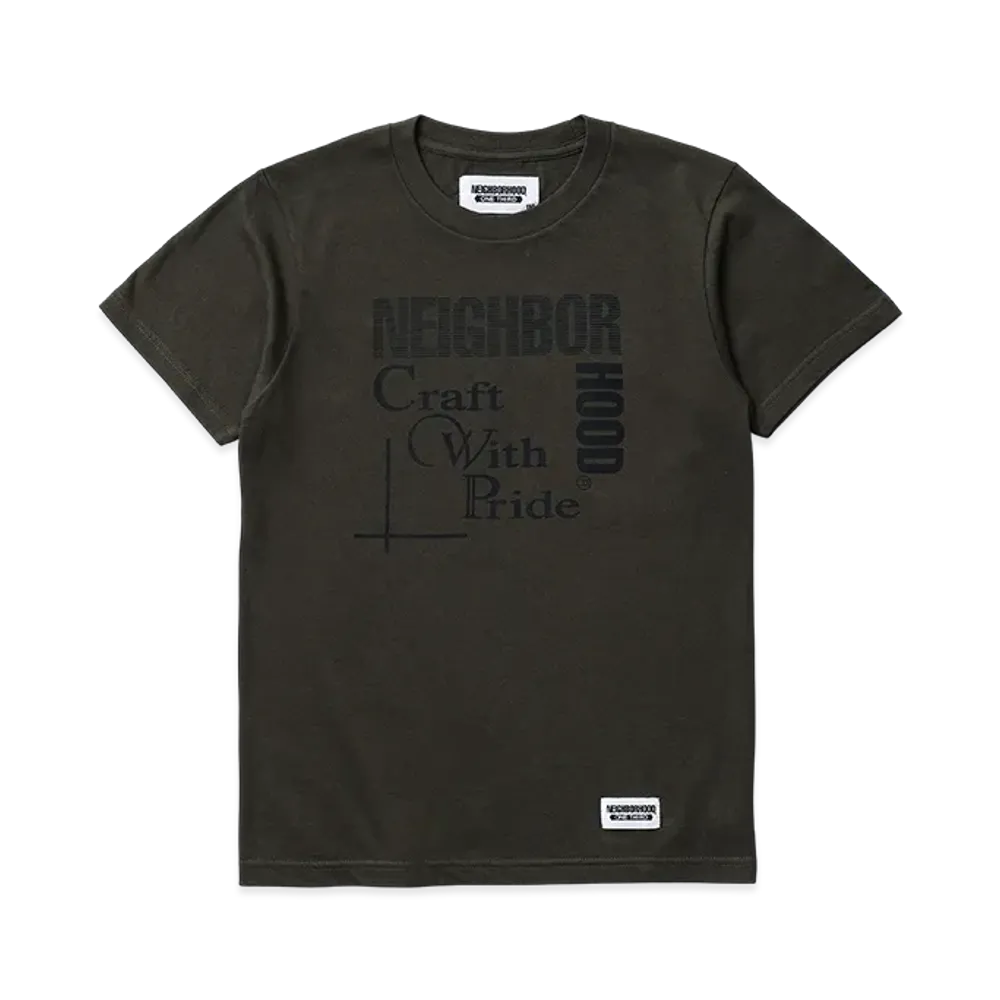 NEIGHBORHOOD OT 251 Spot . Tee SS-1 "Olive Drab"