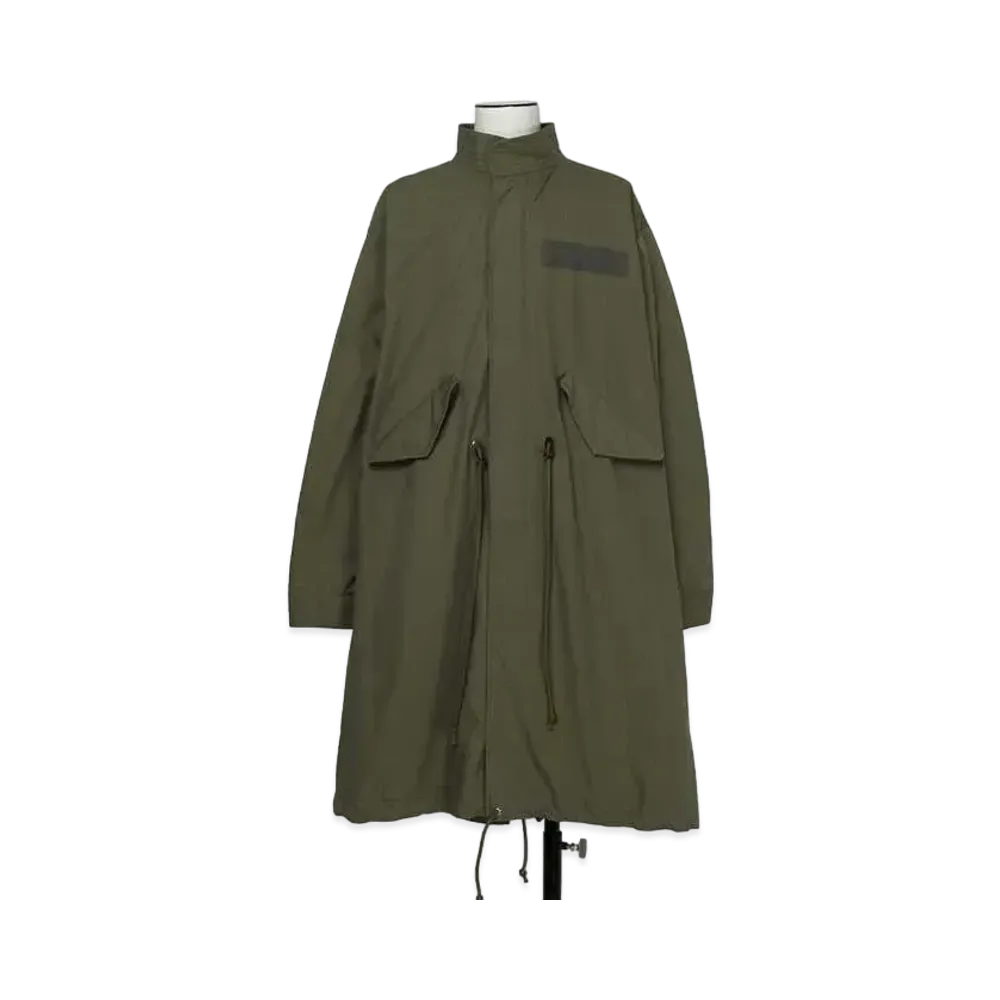 sacai Cotton Mods Coat "Khaki"