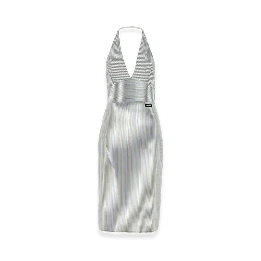 MIU MIU Women's Silk Dress "Multicolor"