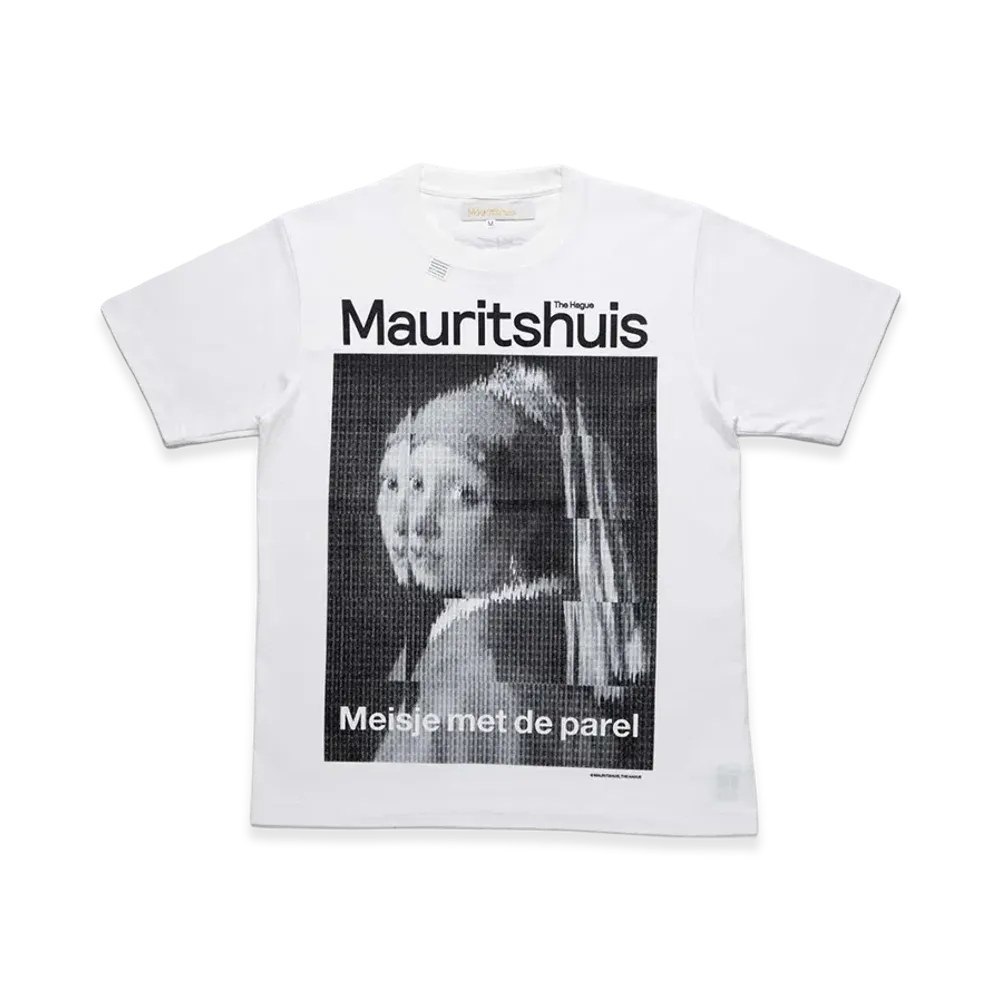 COMME des GARCONS Osaka x Mauritshuis x Tags Wkgpty Productions x Kosuke Kawamura Girl With a Pearl Earring SP Tee "White"