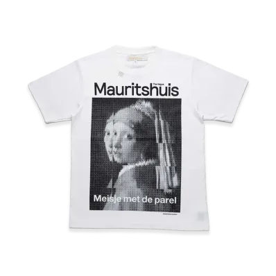 COMME des GARCONS Osaka x Mauritshuis x Tags Wkgpty Productions x Kosuke Kawamura Girl With a Pearl Earring SP Tee "White"