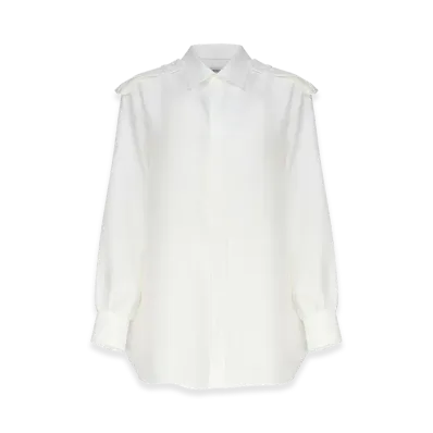 Burberry Women's Silk Shirt "White"
