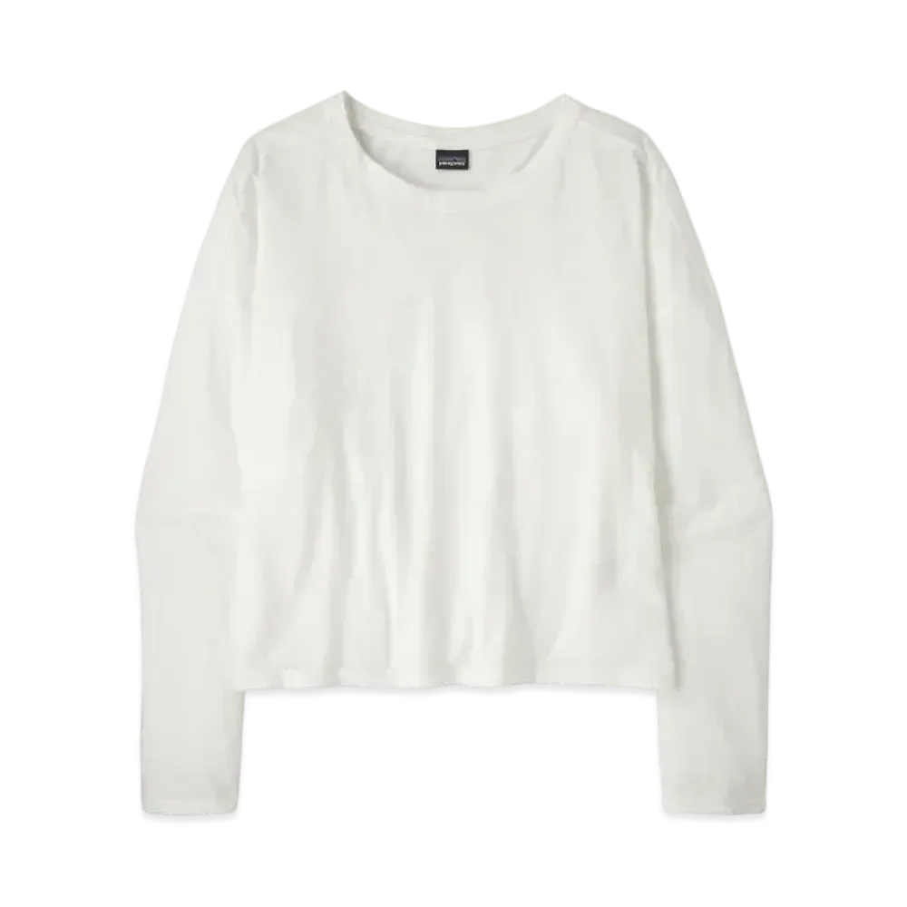 Patagonia Women's Longsleep Main Stretch Shirt "White"