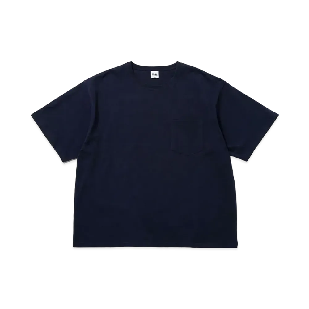 FIRST DOWN BAGGY TEE S/S COTTON HEAVY JERSEY "Navy"