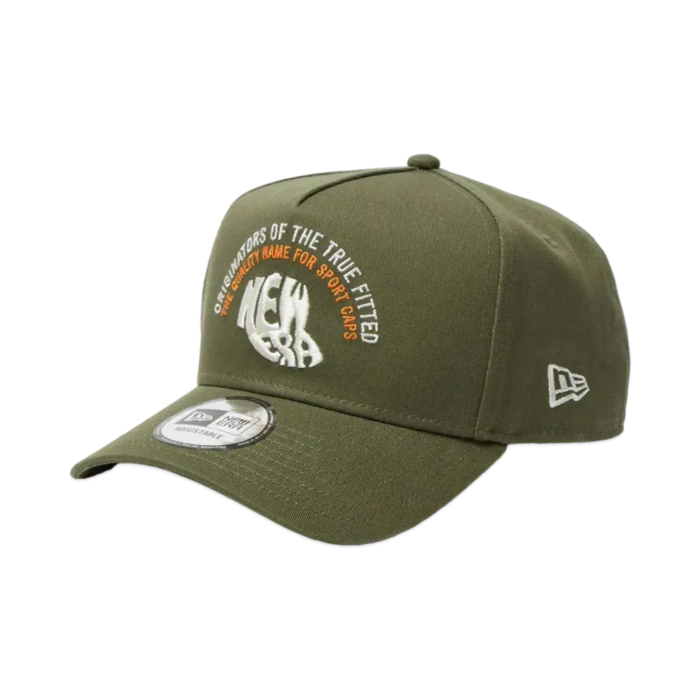 NEW ERA 9Forty A-Frame Archive Embroidery "New Olive"