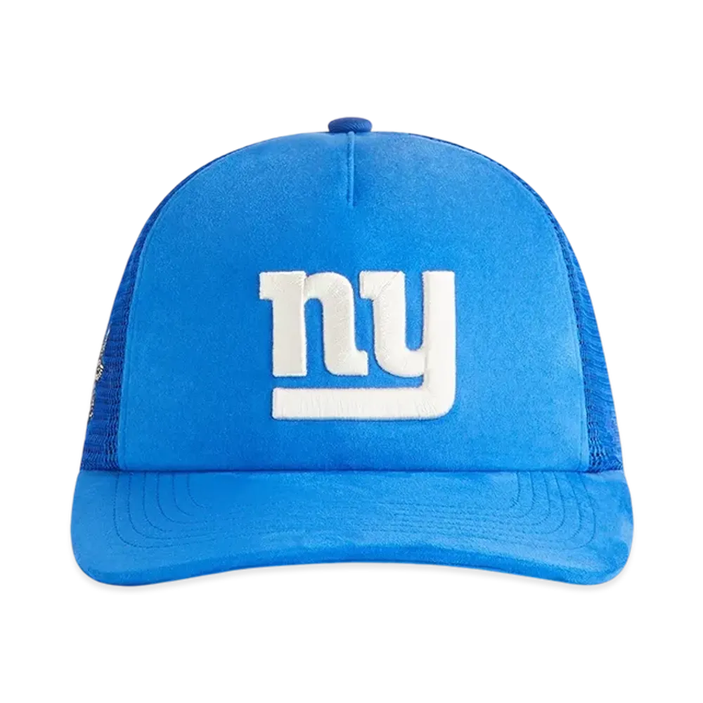 Kith x '47 for the NFL New York Giants Microsuede Franchise LS Trucker "Royal"