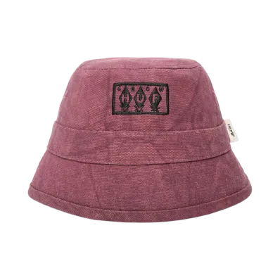 HUF Hemp Bucket Hat "Burgundy"
