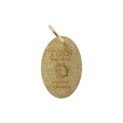 RATS Coin Key Holder "Brass"