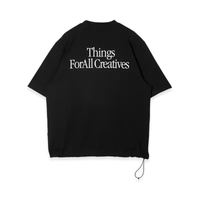 Optstuff Tfac Drawstring T-Shirt "Black"
