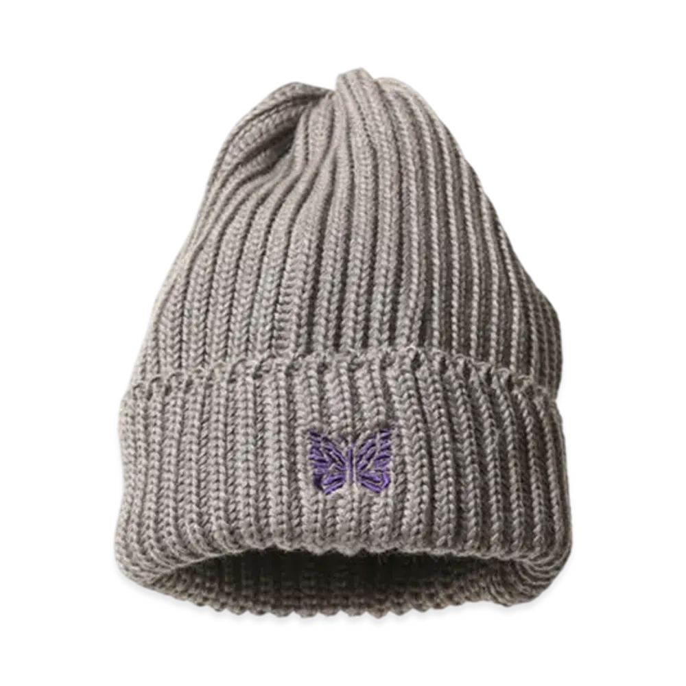 NEEDLES Watch Cap - Merino Wool "Gray"