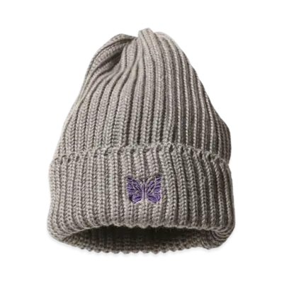 NEEDLES Watch Cap - Merino Wool "Gray"