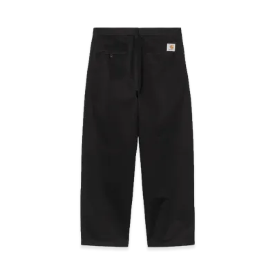 Carhartt WIP Brady Pant "Black Stone Washed"
