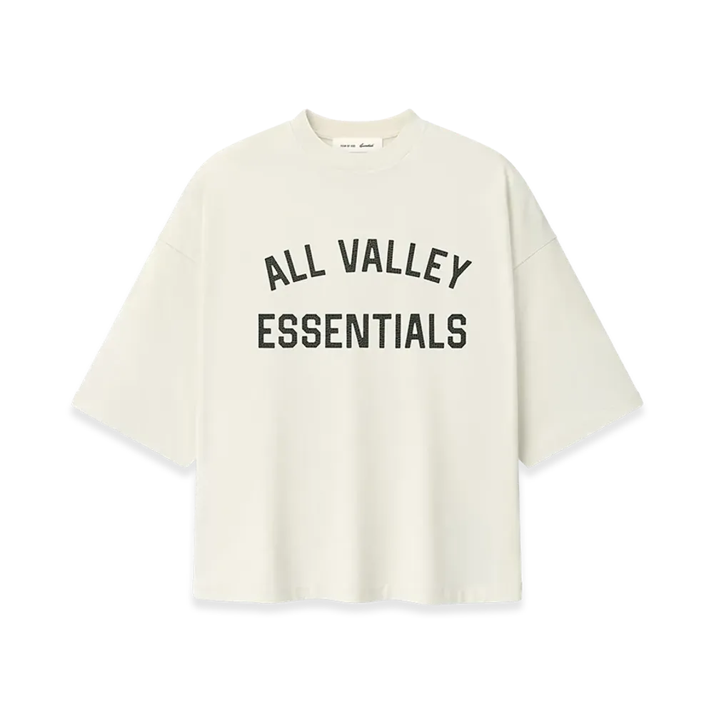 FEAR OF GOD ESSENTIALS Merch Tee Boxy Fit "Ivory"