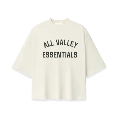FEAR OF GOD ESSENTIALS Merch Tee Boxy Fit "Ivory"