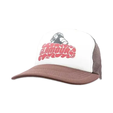 HYSTERIC GLAMOUR Vixen Girl Mesh Cap "Brown"