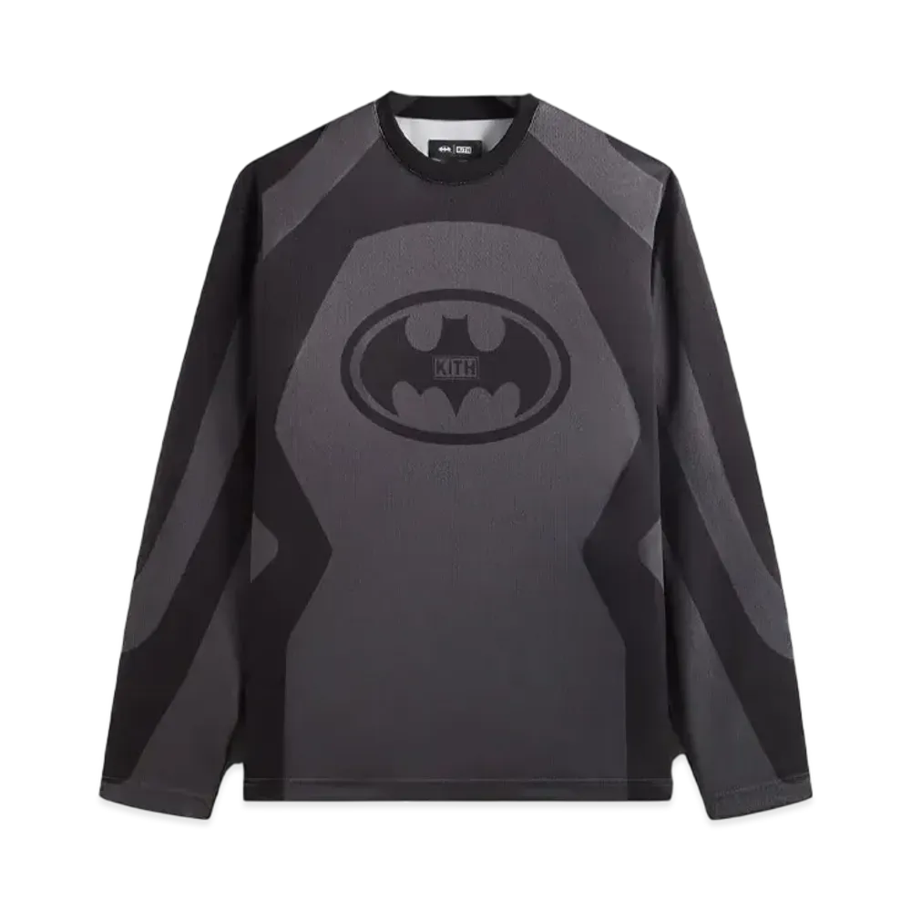 Kith x Batman Long Sleeve Otto Tee "Carbon"
