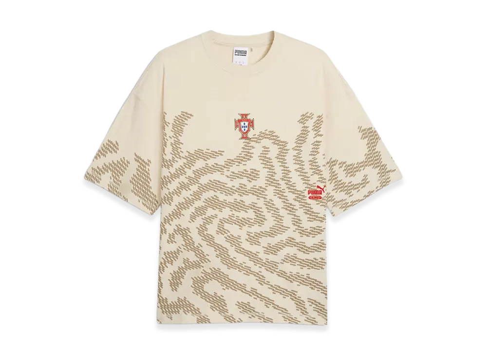 PUMA x Salehe Bembury x Portugal Football King Short Sleeve T-Shirt "Alpine Snow"