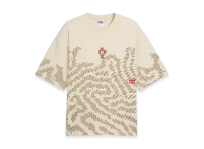 PUMA x Salehe Bembury x Portugal Football King Short Sleeve T-Shirt "Alpine Snow"