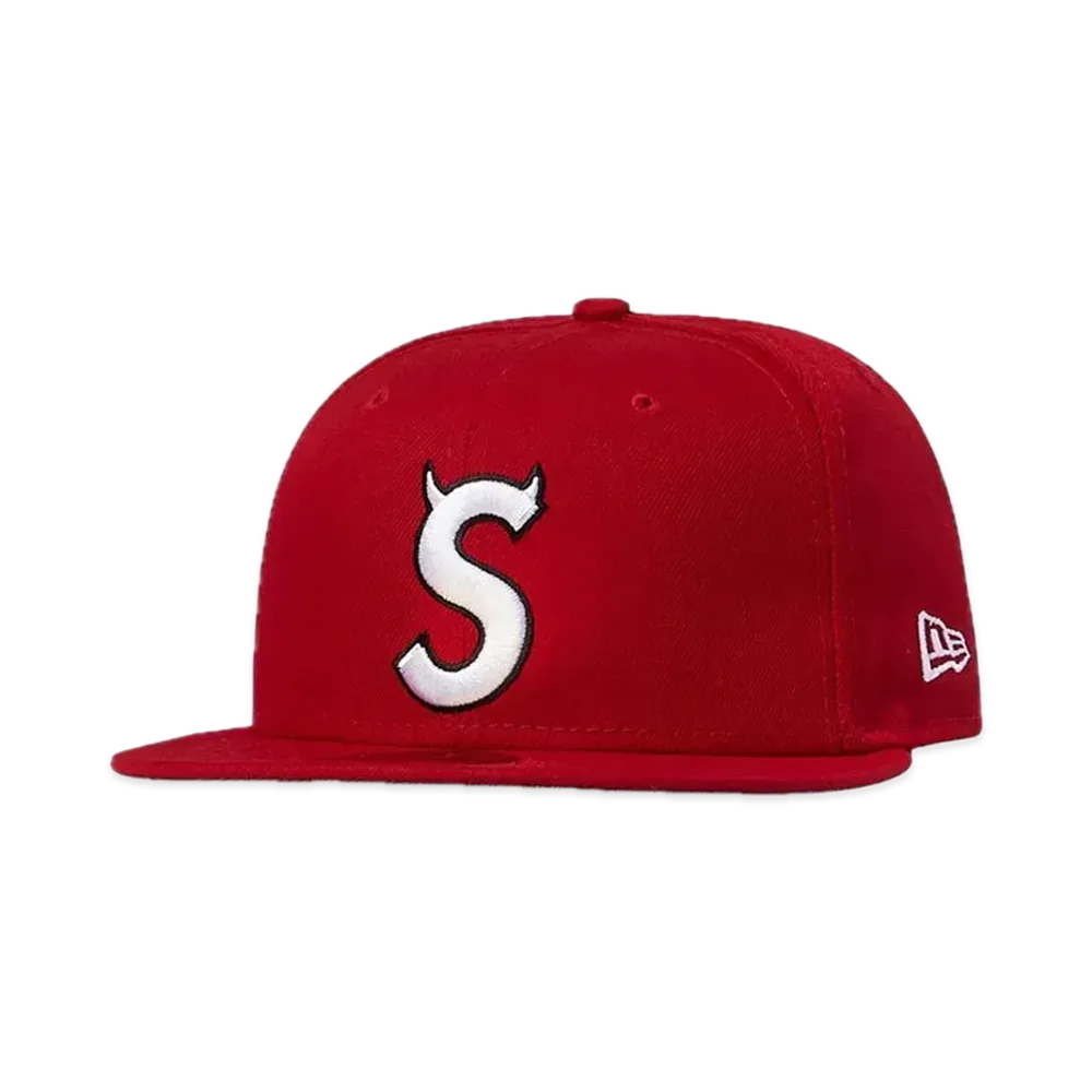 Supreme S Logo New Era "Red" (22FW)