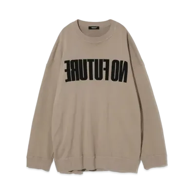 UNDERCOVER Cotton Sweat Pullover "Beige"